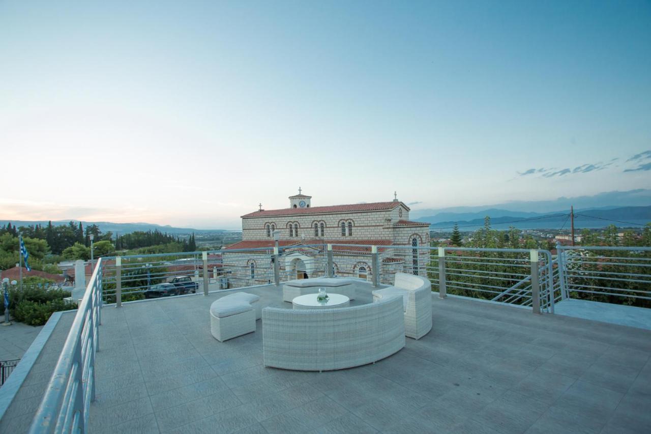 Apollonio Upper View Suites Corinth Bagian luar foto