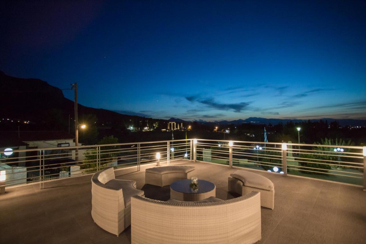 Apollonio Upper View Suites Corinth Bagian luar foto