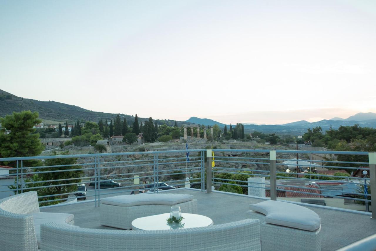 Apollonio Upper View Suites Corinth Bagian luar foto